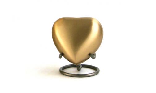 Grecian Bronze- Heart Keepsake